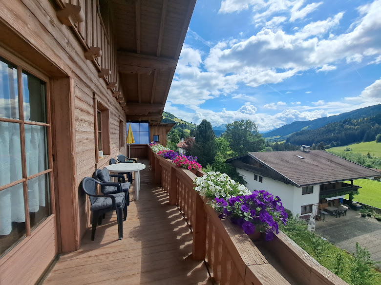 Balkon der Ferienwohnung Markbachjoch