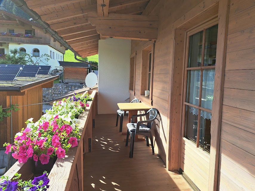 Balkon der Ferienwohnung Schatzberg