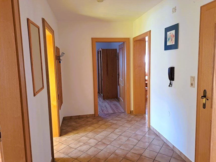 Vorraum der Ferienwohnung Markbachjoch