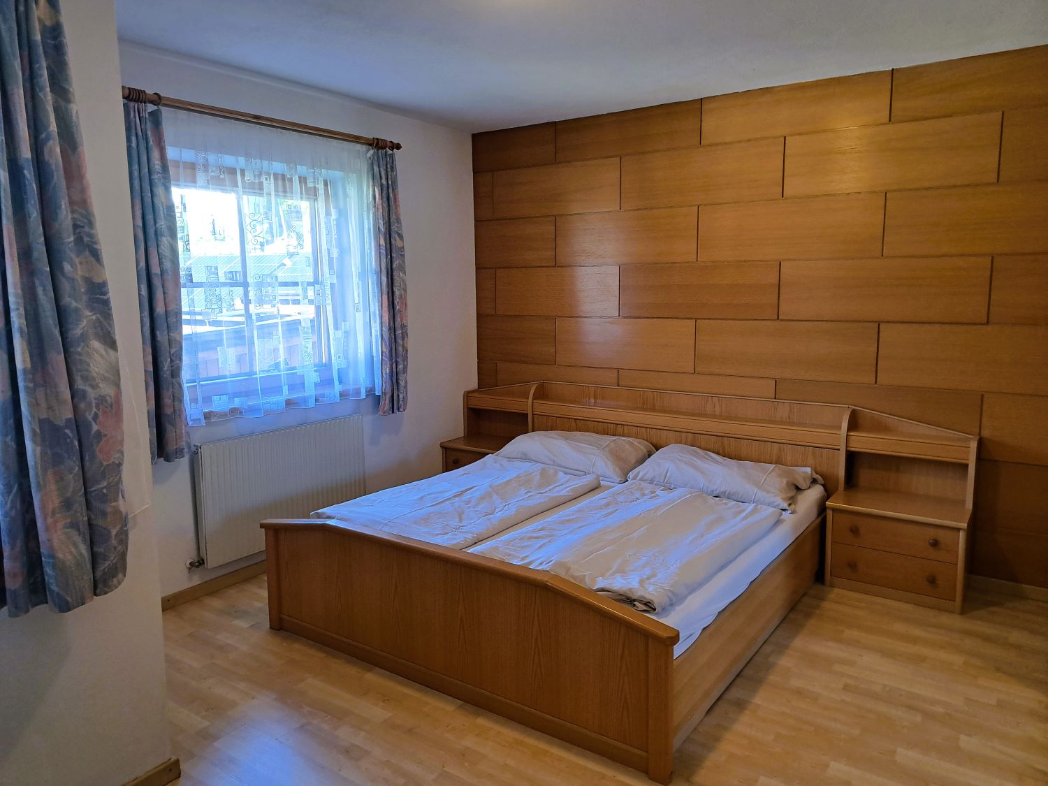 Doppelzimmer der Ferienwohnung Schatzberg