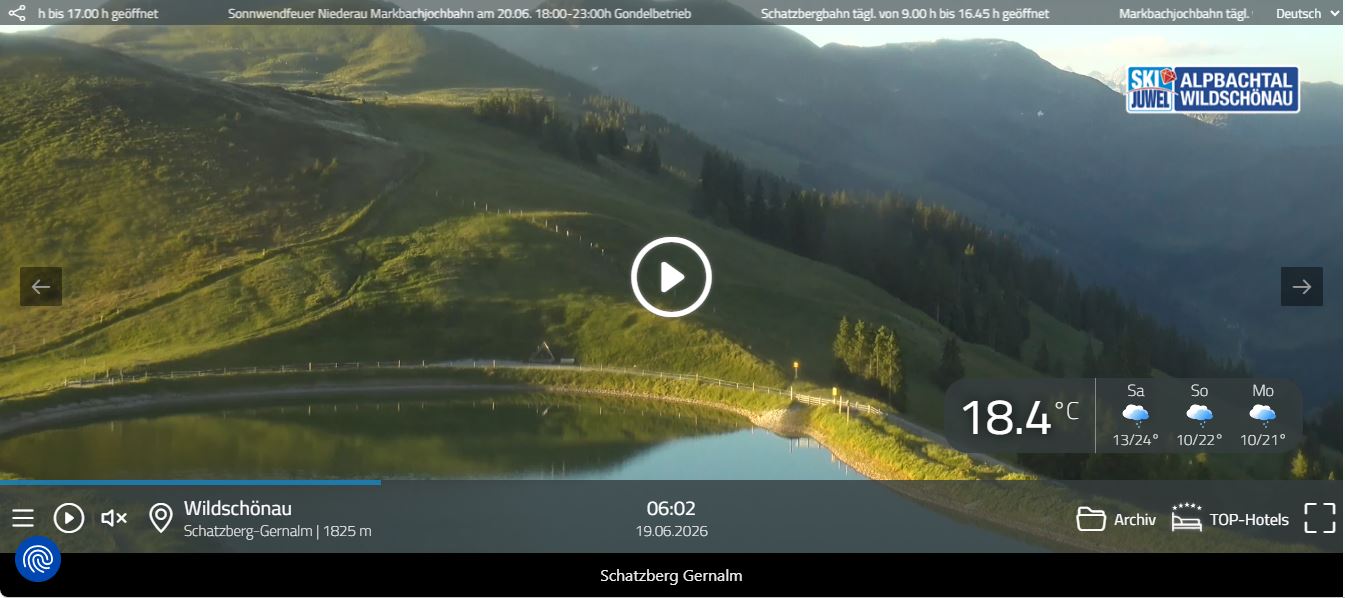 Webcam Gernalm am Schatzberg