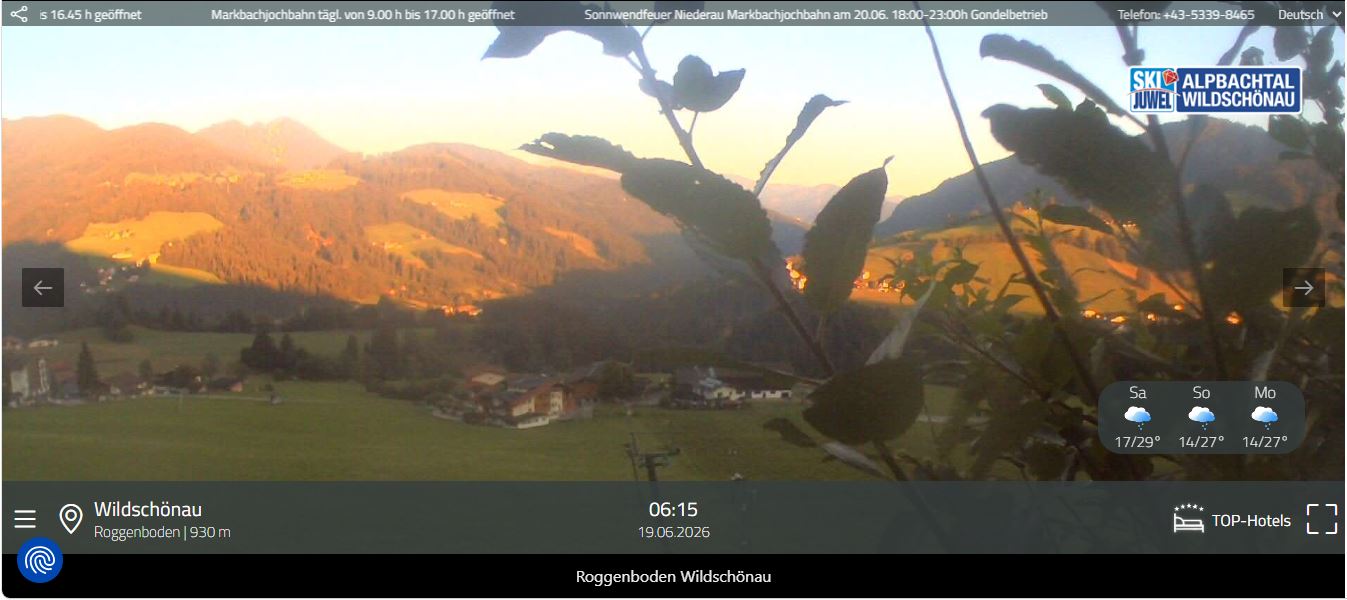 Webcam Roggenboden in Oberau
