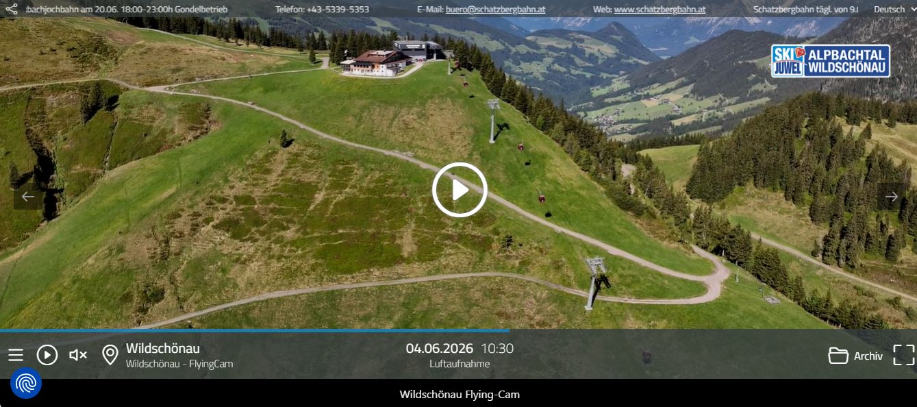 Flying Cam Schatzberg in der Wildschönau