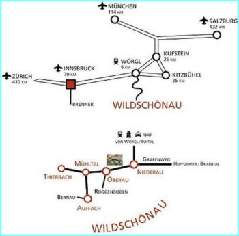 Lage Wildschönau
