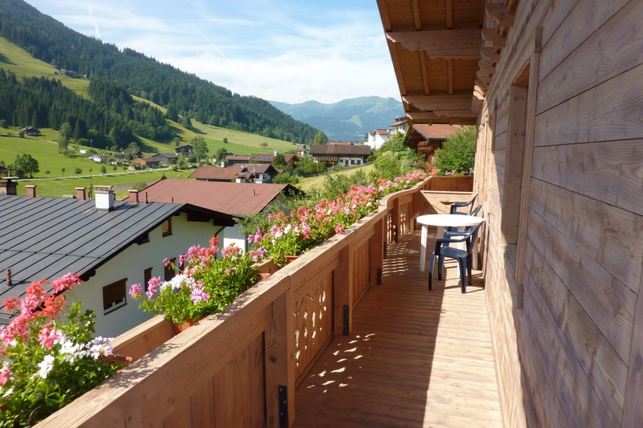 Ferienwohnung Balkon Wildschoenau Tirol k