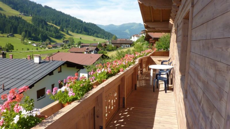 Ferienwohnung Balkon Wildschoenau Tirol k